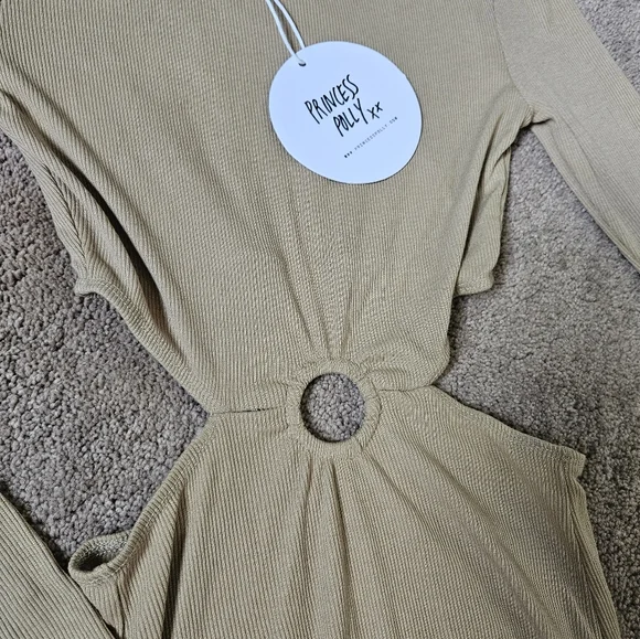 Ribbed mini dress - Picture 5 of 6